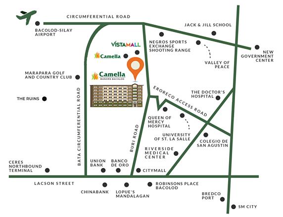 Manors Bacolod Condo for Sale in Bacolod City